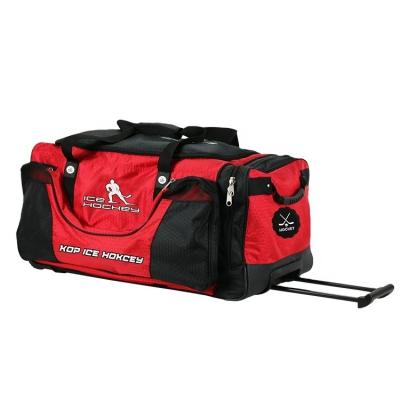 China Professional Ice Hockey Bag 2021 KOP SPORTS OEM Ice Hockey Equipment Waterproof Heavy Duty Wheeled Bag for sale