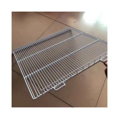 China Factory Price Stainless Steel BBQ Grill Easily Cleaned Tray Barbecue Wire Mesh Cooling Rack for sale