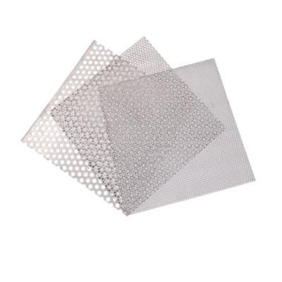 China Durable 304 Stainless Steel Sheets Galranized Decorative Punching Perforated Metal Mesh for sale