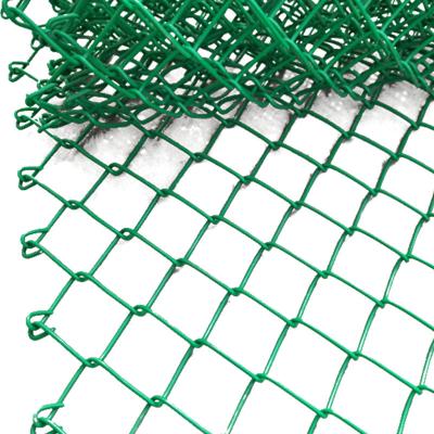 China Custom Plastic Coated Easily Assembled 5ft Link Fence Chain Fence Roll 50ft Wholesale Chain Link Fence for sale