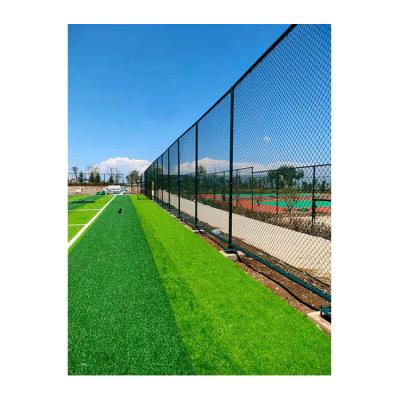 China High Quality Easily Assembled Metal Wire Mesh Fence Netting Cheap Price Product Tennis Court Green for sale