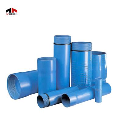 China Water Well Drilling Casing 40-630mm Diameter PVC Casing And Screen Pipes With PVC Pipe Price List For Water Well Drilling for sale