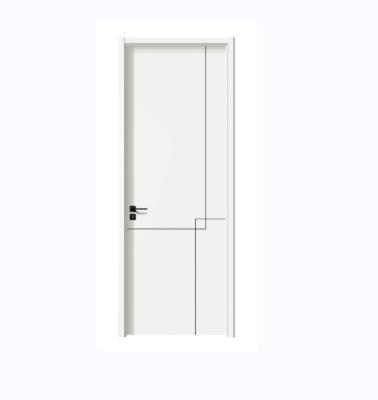 China Moistureproof Composite Interior Door Bedroom Room Living Room Environmental Protection Solid Wood Wooden Door for sale