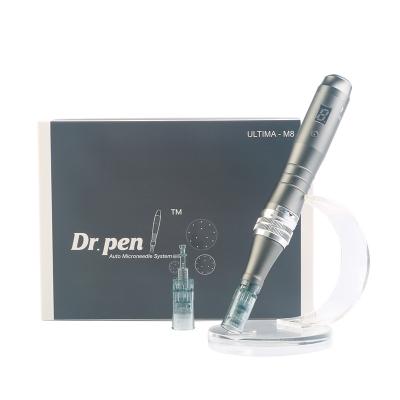 China Dr. Anti Aging Microneedling Pen Derma Pen Skin Rejuvenation 6 Speeds Digital Display BBglow Therapy Acne Treatment Microneedling Pen for sale