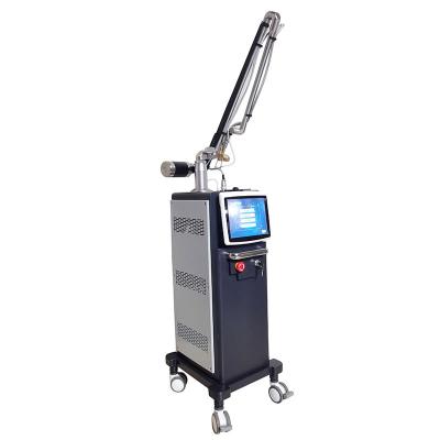 China Pigment Removal 60W RF Tube Skin Tighten Fractional Acne Treatment CO2 Laser Skin Resurfacing Machine for sale