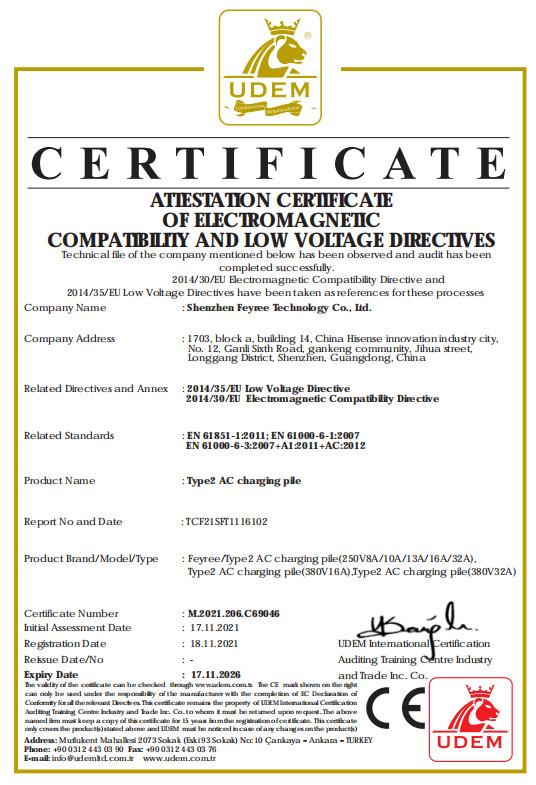 CE - Shenzhen feyree Technology Co. Ltd