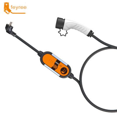 China New Feyree 3.5kw Type2 Portable EV Charger China-chic EV Adapter Portable EV Charger Type - Portable Charging 2 Battery for sale