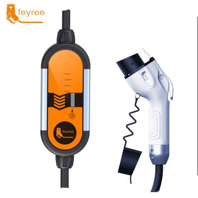 China China-chic New Feyree 16A 32A Mode Level 2 AC Ev Charger 7KW 11KW EVSE Ev Portable Electric Vehicle Car Charger Type - Type 1 2 IEC62196 for sale