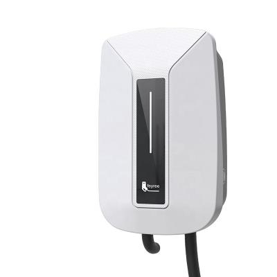 China Charging Electric Car Charging Feyree EVSE Wallbox EV Car Charger Electric Vehicle Charging Station Type2 32A 7KW 1 Phase IEC62196-2 Plug In EV Charger 5m Cable for sale