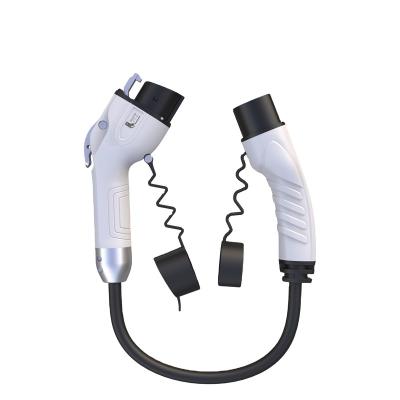 China EV Charging Station Feyree Type - 2 To Type 1 J1772 Cable Charging Adapter For EV Charging Station Electric Car EVSE Charger Plug 16A 3.5KW 32A 7KW for sale