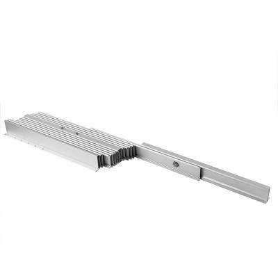 China Decoration 6063 T5 Custom Design Telescopic Aluminum Profile For Telescopic Cabinet Channels for sale