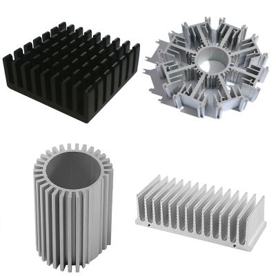 China Custom Aluminum Radiator Extrusion Profile Radiator Customs Lead Round Aluminum Profile Radiator Extrusions for sale