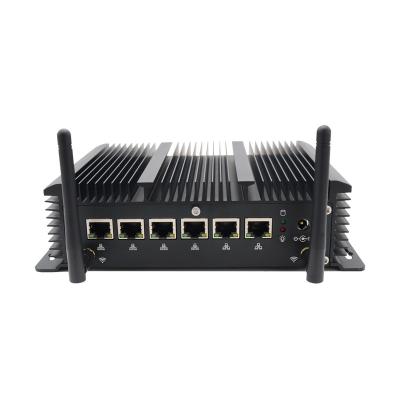 China AES-NI Intel Firewall PC Pfsense Router Core i5 7267U i3 7167U 3865U 6 Lan Industrial Mini PC for sale