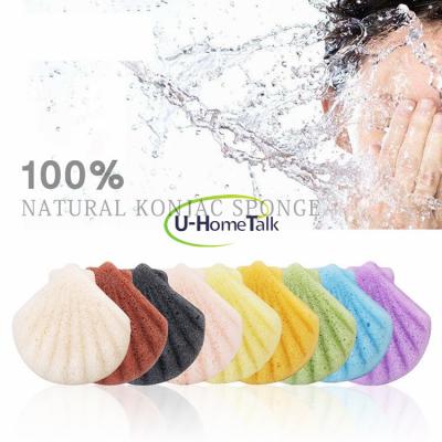 China All Natural Multiple Colors And Shapes Organic Konjac Facial Massage Sponge Bath Sponge Cleaning Manufacturer Wholesale Washable Konjac Sponge Shapes for sale