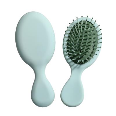 China Hot Selling Pocket Detangle Mini Original Detangling Air Cushion from Salon Amazon Tangle Child Travel Plastic Hair Brush for sale