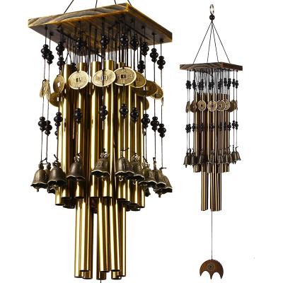 China Garden Deocration Brass Tube Wind Chimes Copper Bell Decoration Wind Chime Gift (24# Wind Chime) for sale