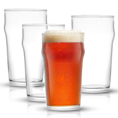 China Europe Wholesale Customized Handmade Guinness Glass, Gallant, And Craft Beer Glasses 10 Ounce Pint Clear for sale