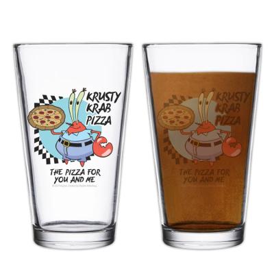 China Viable wholesale customized choice in beer glass 16 oz. Customizable Mixing Glass/Pint Glass for sale