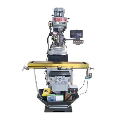 China Vertical Machinery Repair Shops Turret Milling Machine X6325 Hot Key Milling Machine Price for sale