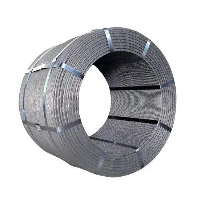 China Building Construction Wholesale Prestressed Concrete Steel Strand High Tensile for sale