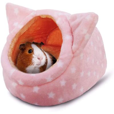 China Small Pet Hamster Mechanical House Guinea Pig Bed Small Pets Wash Bed Hot for sale