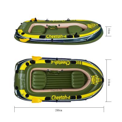 China Inflatable Rubber Boat Inflatable Rubber Boat Fishing Swim Dinghy Kayak Sea Eagle Single Triple Quadruple Double Boat for sale