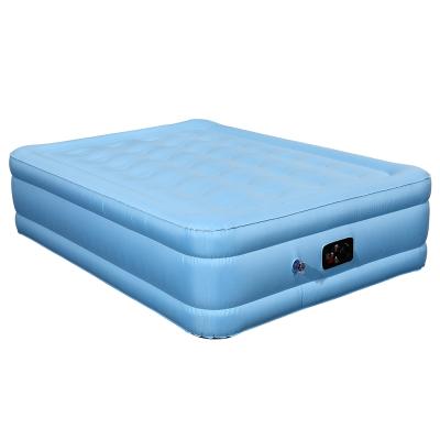 China Foldable Inflatable Bed Household Portable Size Mezzanine Mattress Air Cushion Single Bed for sale