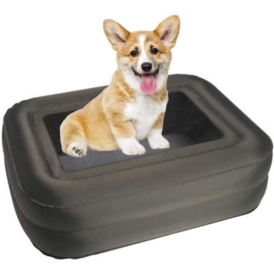 China Breathable Inflatable Foldable Easy-Carry Puppy Pet Kennel for sale