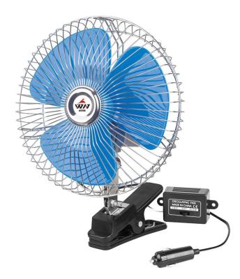 China NEW pp dc 12v swinging car fan for sale