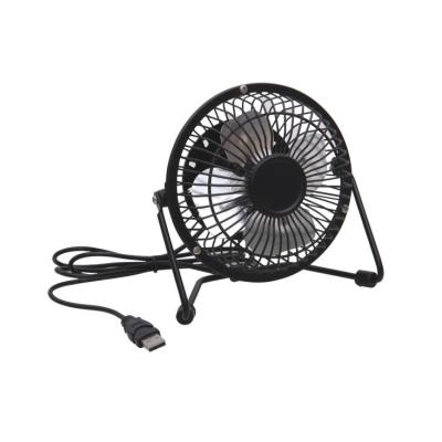 China Metal DC 5v 4inch Mini USB Computer Metal Fan for sale