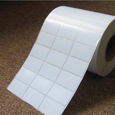 China Self Adhesive 80gsm Barcode Semi Label Paper With Water Based Adhesive / Adhesive Coated Label Materials Hot Melt For General Printing for sale