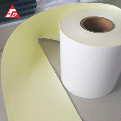 China Waterproof Self Adhesive Labeling Sticker Material Semi Glossy Cast Coated Art Paper Labels for sale