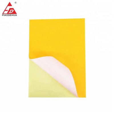 China Waterproof Custom Self Adhesive Fluorescent Sticker Paper For Gift Wrapping for sale