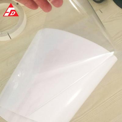 China Waterproof Clear Clear PVC Sticker Self Adhesive Vinyl A3 Film for sale