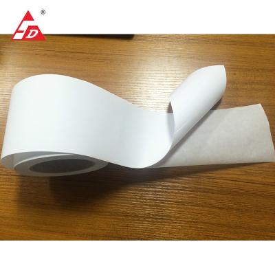 China Gloss and Matt White PP Waterproof Self Adhesive Synthetic Polypropylene Sticker Paper Sheet for sale