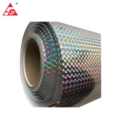 China Waterproof Hologram Shrink Printing Holographic PVC Label Sticker Laser Film In Sheet / Roll for sale