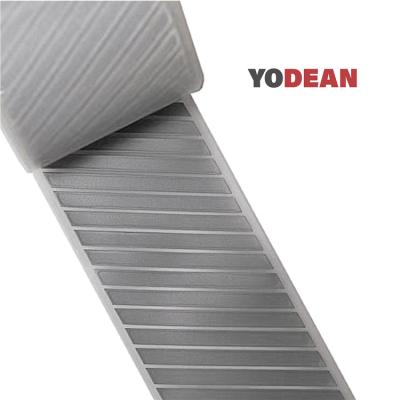 China Heated on all kinds of substrates like hot sale YD8006-Z001-Y silver segmented reflective polyester hi strength tape for reflective material clothing for sale