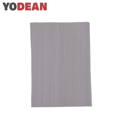 China Grain Design Non Self Adhesive Wood Door Finish Decorative Aluminum Foil for sale