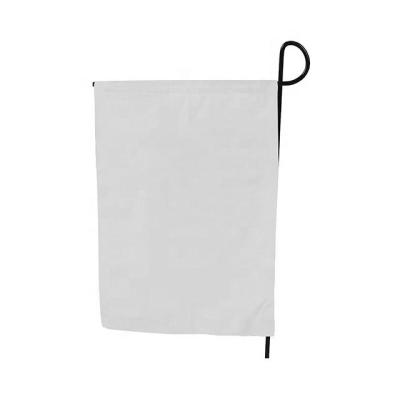 China Wholesale 12x18 Polyester Sublimation Hanging Yard Blank Flag for sale