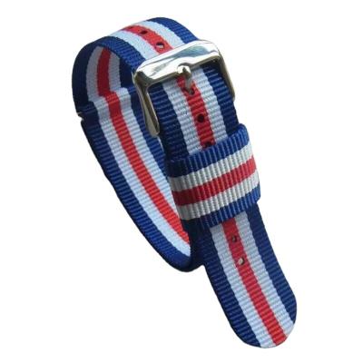 China Good Quality Adjustable Fabric Strap 18mm 20mm 22mm NATO Strap Nylon Watch Bands for sale