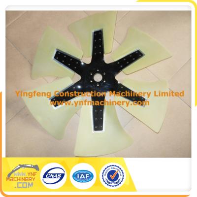 China Excavator Engine Parts Silencer 6D125 Fan Motor And 6D125 Fan for sale