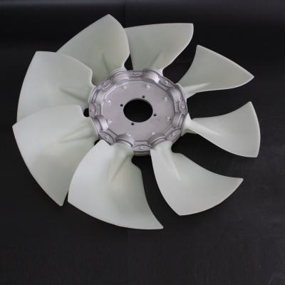 China Other Excavator Fan Blade Diesel Engine Fan Blade Rubber Fan Blade for sale