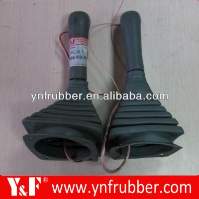 China DAEWOO joystic SOLAR 220-5 J97A1006 J97A1002 excavator with boot for DAEWOO 220-5 solar for sale