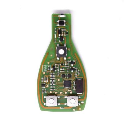 China VVDI 433MHz/49chip plastic printed circuit board with 3 button for Benz BGA smart key keyless car remote for sale