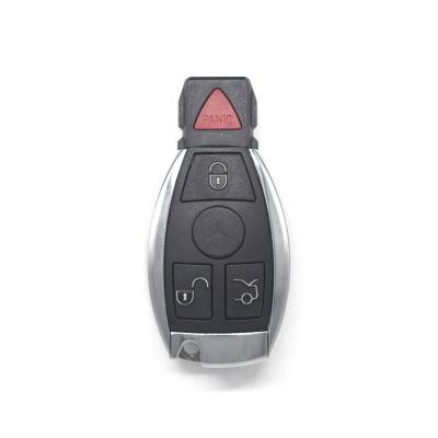 China Replace Car Key FCCID IYZDC07 4buttons 315MHz Smart Remote Keyless Key For Mercedes Benz BGA Type for sale