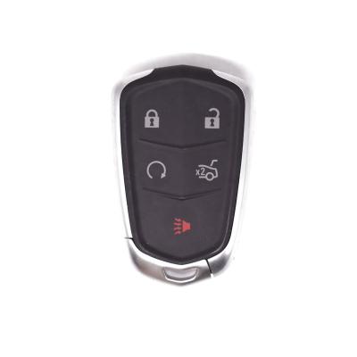 China Replace Car Key 2014DJ1113 4+1 Buttons Car Key Blanks ASK 315MHz 46 Chip Entry Car FOB Control Remote Key HYQ2EB XTS for sale