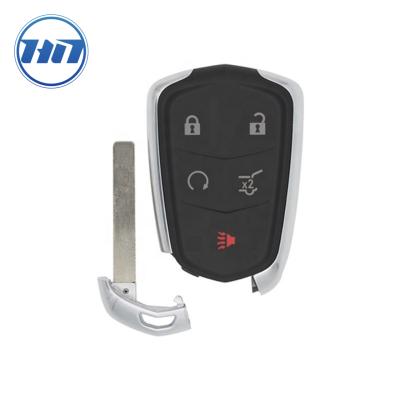 China Genuine XT4 & XT5 - Cadillac 5 Buttons Key Smart Remote Fob 433MHz - 13510245 13598516 - HYQ2EB Original Size for sale