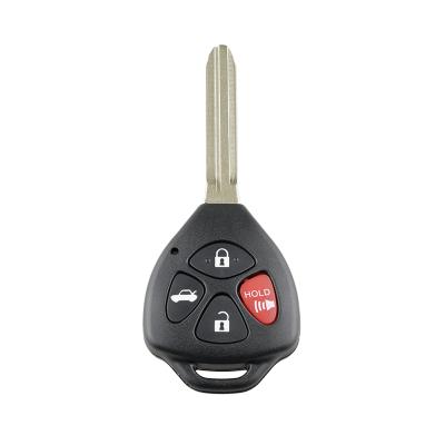 China Replace High Quality Car Key 4 Buttons 314Mhz 4D67 Chip GQ4-29T Car Remote Key FOB For Corolla Avalon 2008 2009 2010 for sale