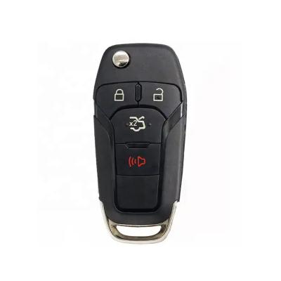 China Fusion 2013-2017 4 Button Remote Key Fob For Ford With 315MHz Hitagpro ID49 Chip FCCID N5FA08TAA Original Size for sale