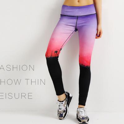 China Compression Leggings - Printed Leggings - Yoga Pants - Yoga Clothing Organic for sale